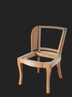 Sabre Leg Dining Chair with Wings